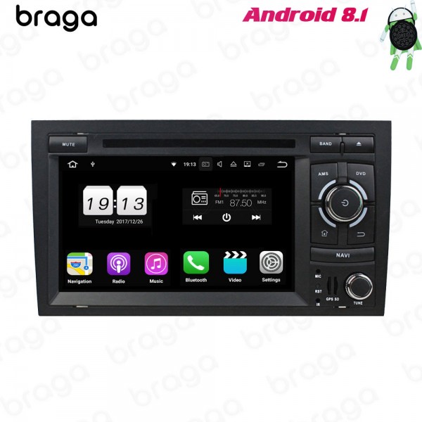 Audi A4 B8 2002 - 2008 7 Inch DVD Android Car Sound System