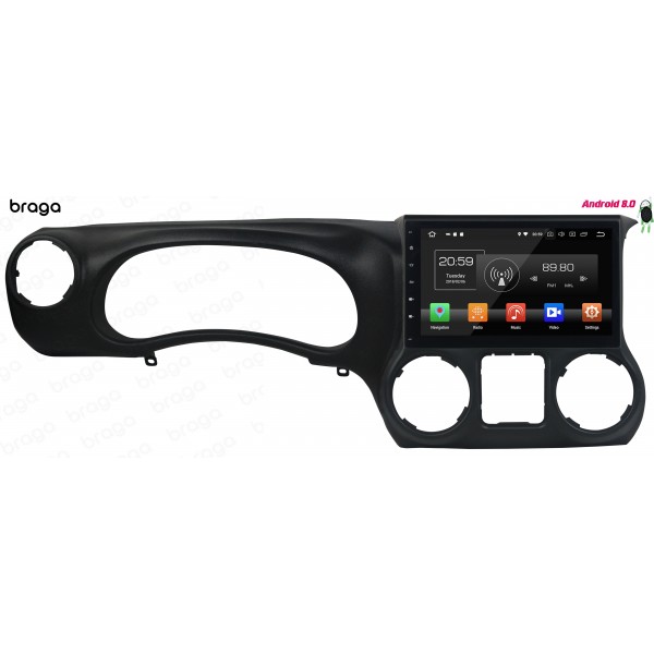 Jeep Wrangler LHD 2010 - 2018 Android 10.1 Inch An...